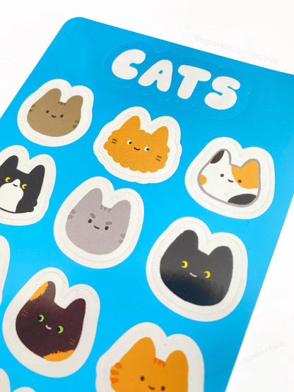 Cat Sticker Sheet