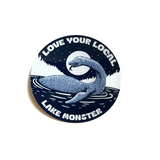 Love Your Local Lake Monster Sticker