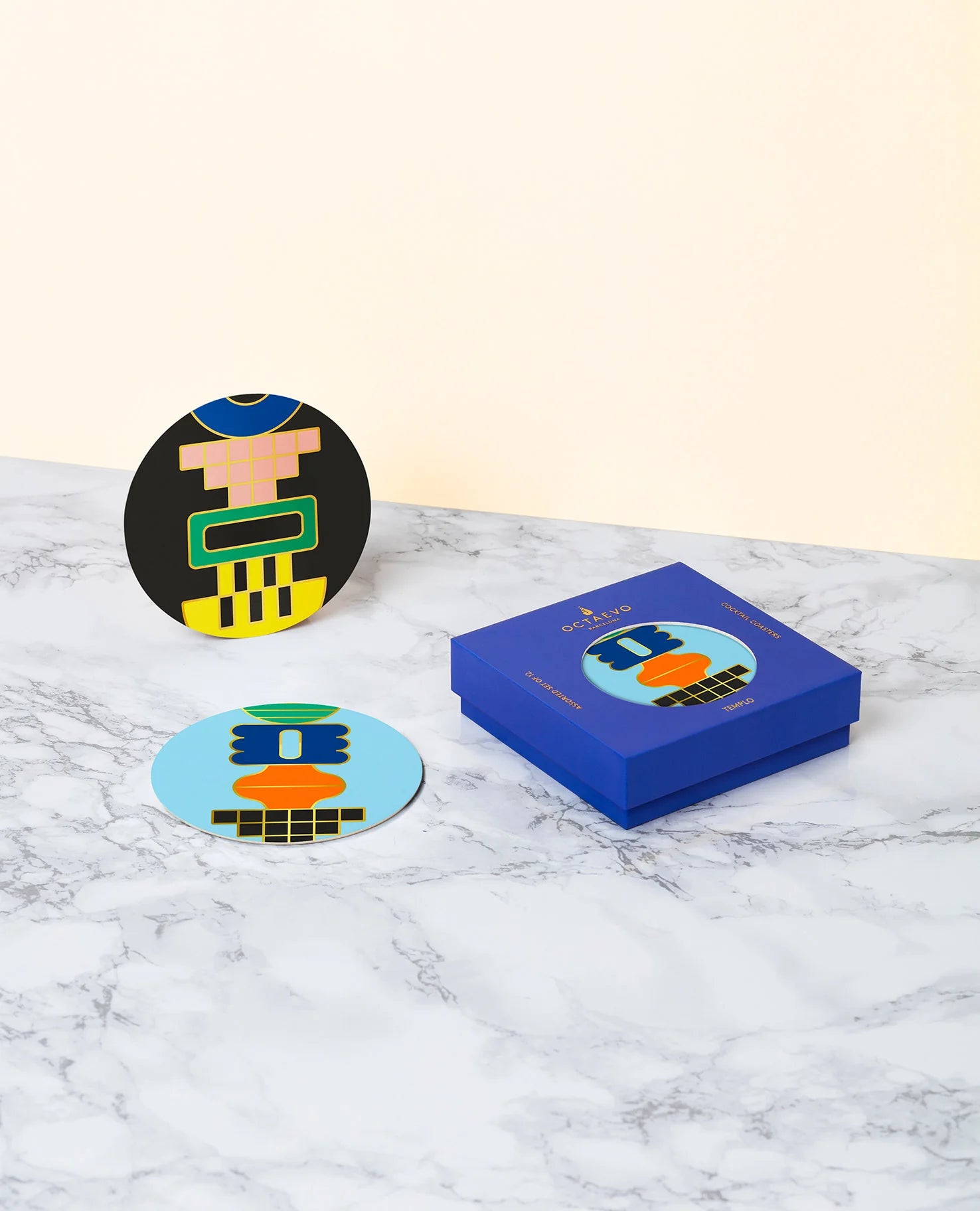 Octaevo Assorted Coasters - Thumbnail 3