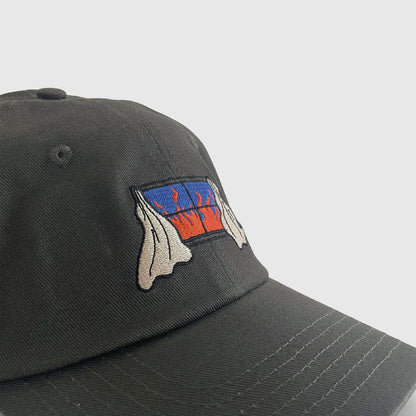 Outside in Dad Hat