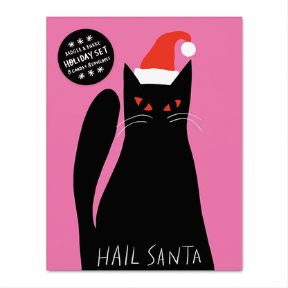 Hail Santa -  Holiday Greeting Card