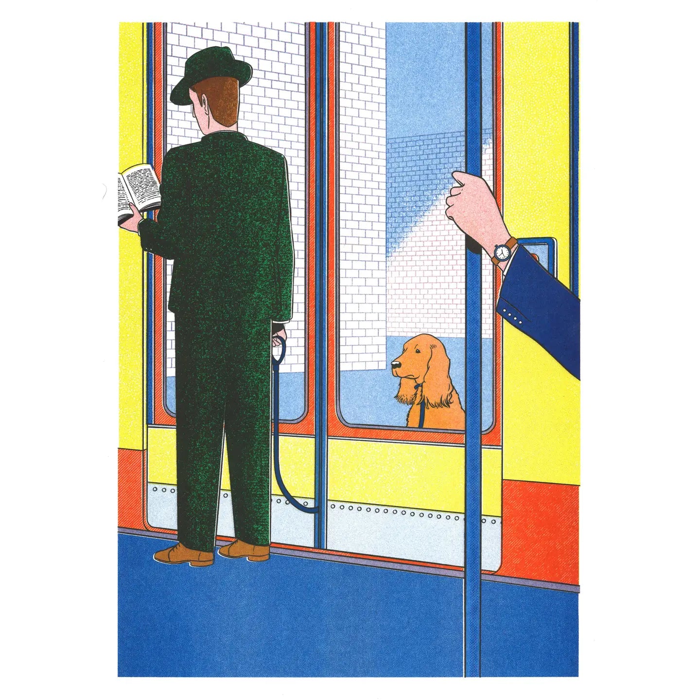 The Subway - A3 Poster - Simon Bailly