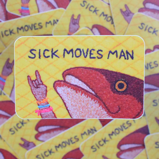 Sick Moves Man - Vinyl Sticker