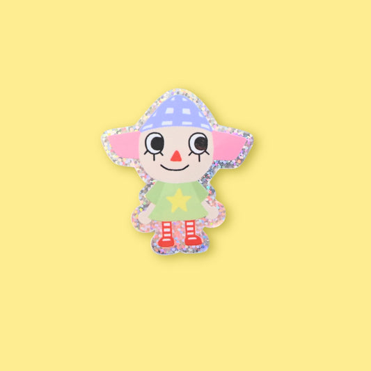 Low Poly Villager Sticker