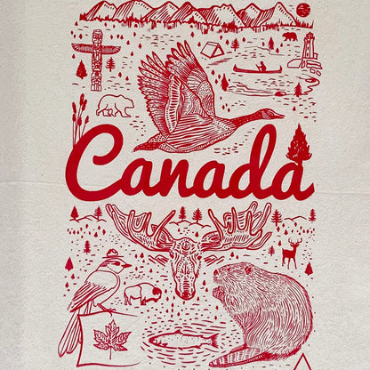 Canada Tea Towel