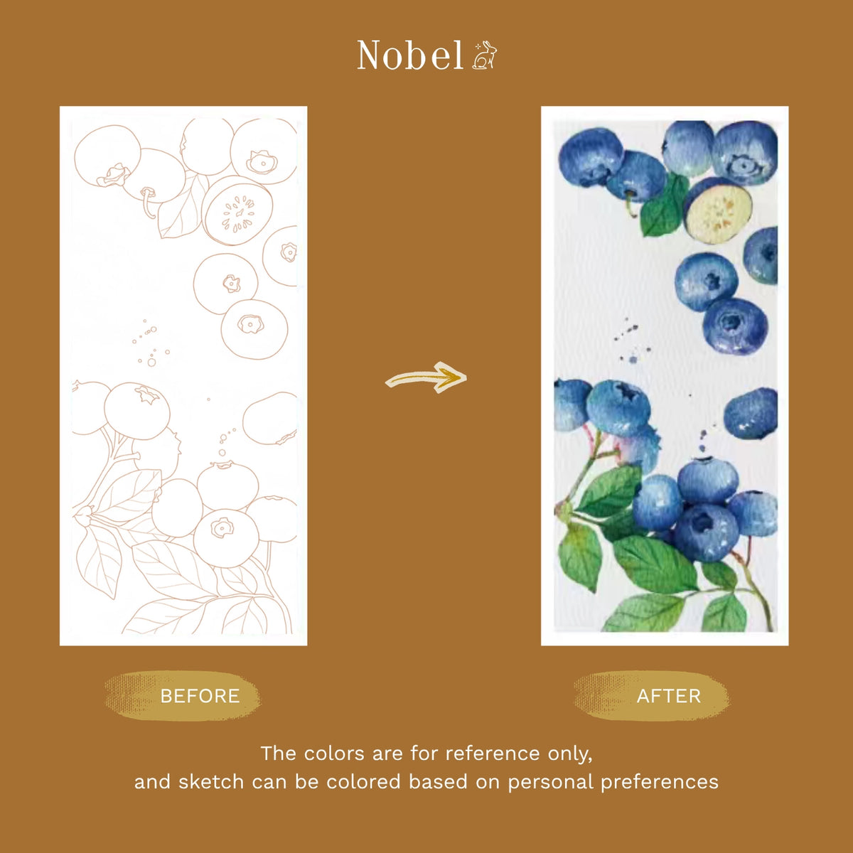 Watercolour Painting Cards Kit - Leafy Bookmarks