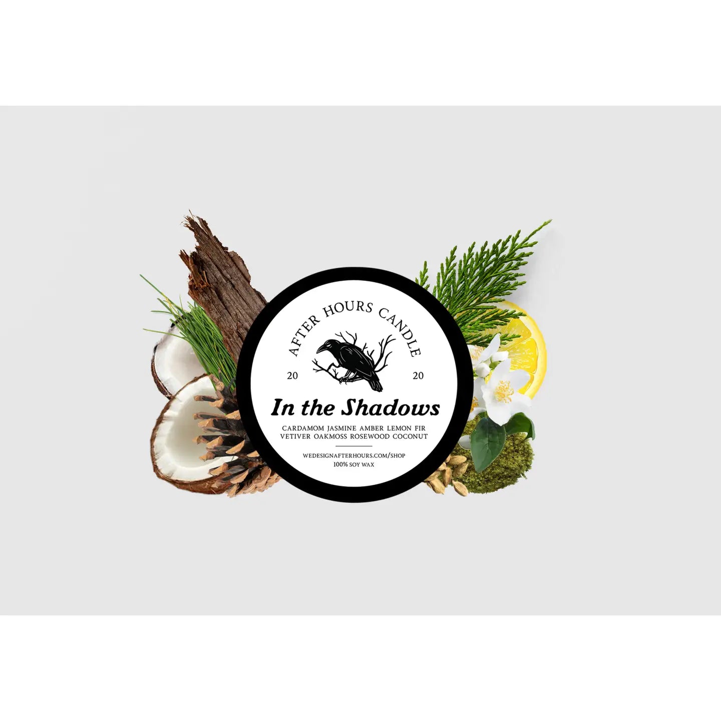In the Shadows - 2oz. Tin Candle