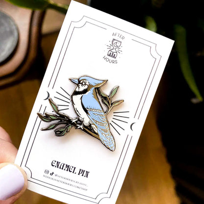 Blue Jay Hard Enamel Pin