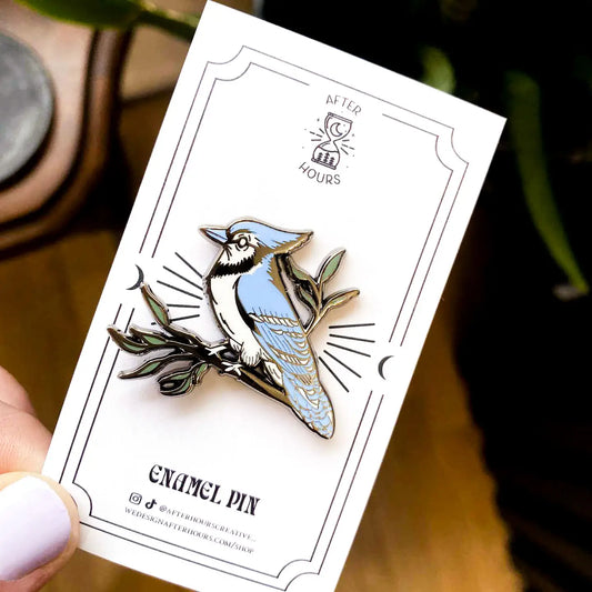 Blue Jay Hard Enamel Pin
