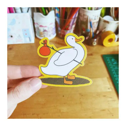 Adventure Duck Sticker