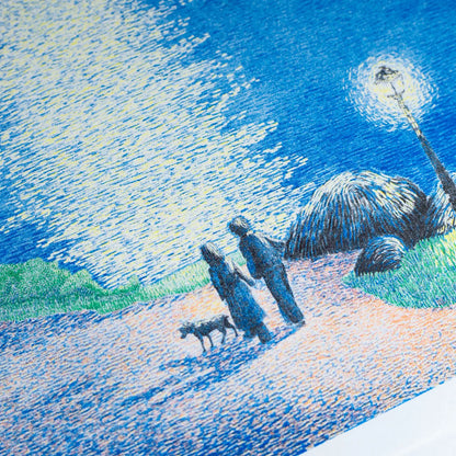 The Starry Night - A3 Poster - Manon Diemer