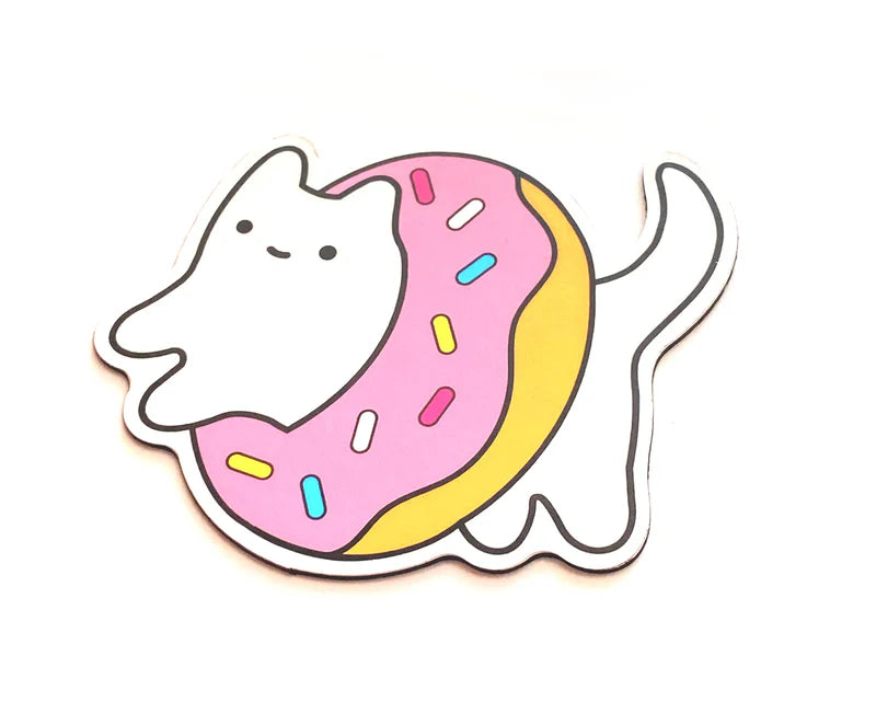 Donut Baby Cat Magnet