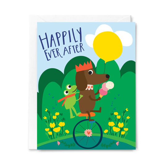 Happily Ever After Wedding Card