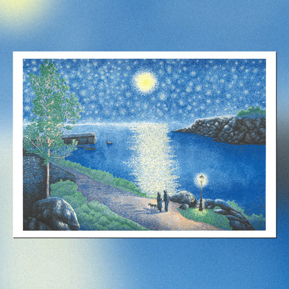 The Starry Night - A3 Poster - Manon Diemer