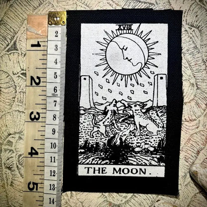The Moon Tarot Card Patch