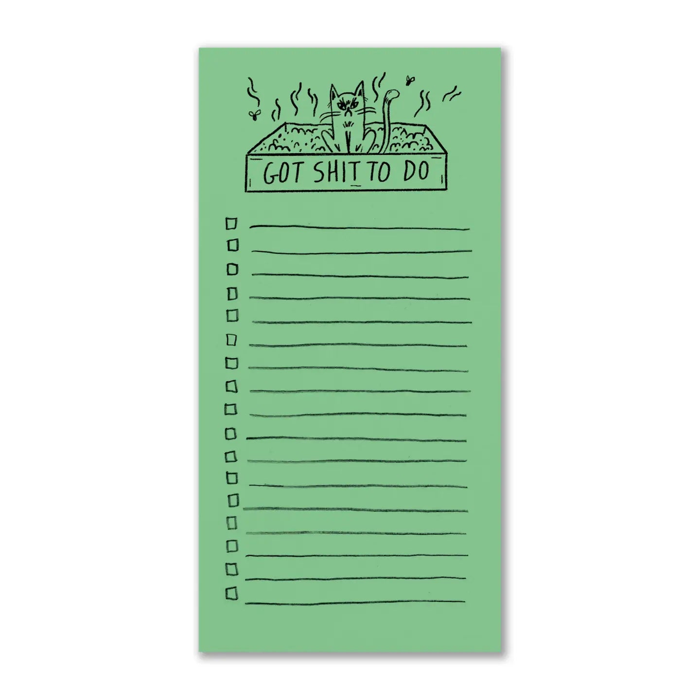 Sh*T To Do - Snitty Kitty Notepad
