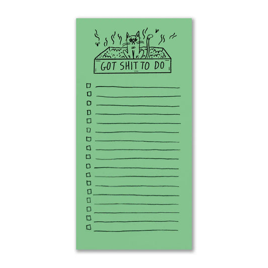 Sh*T To Do - Snitty Kitty Notepad