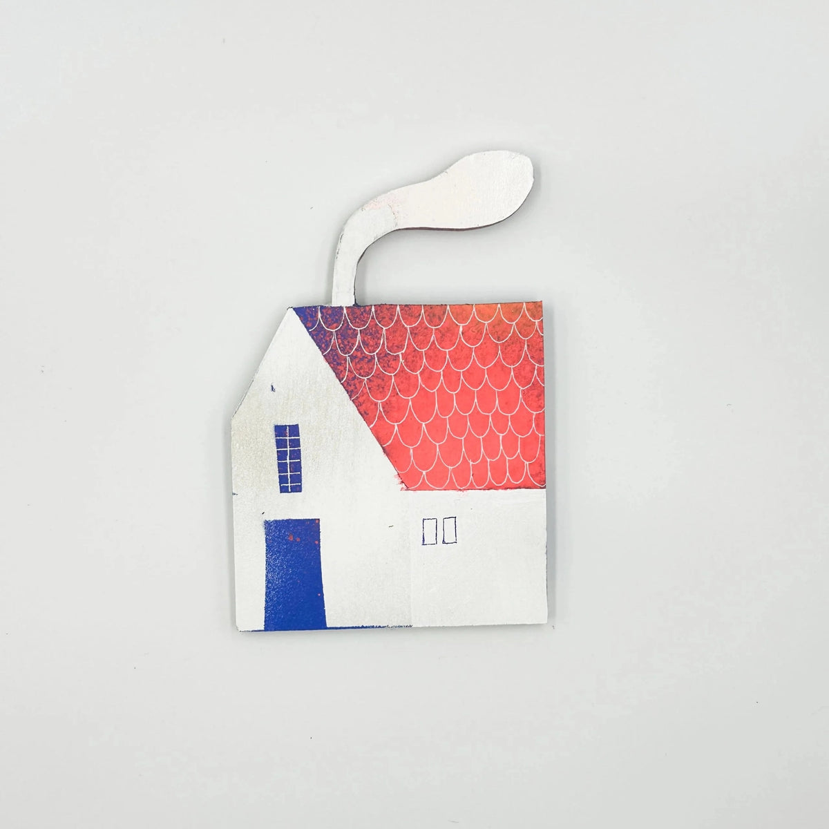 Wooden House Wall Hanging