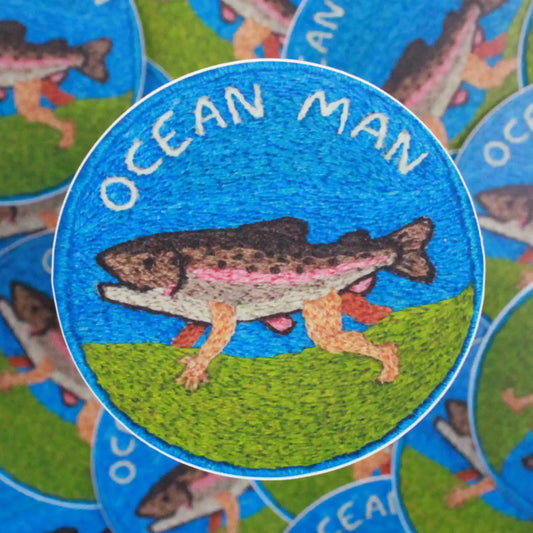 Ocean Man - Vinyl Sticker