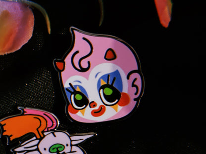 Karma Enamel Pin