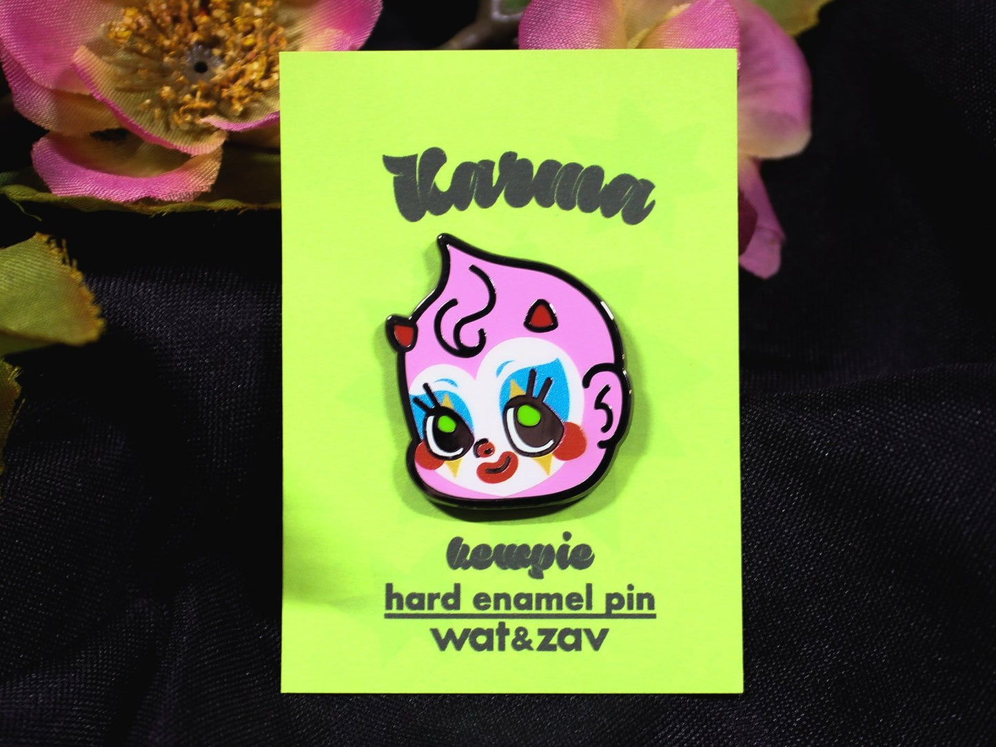 Karma Enamel Pin