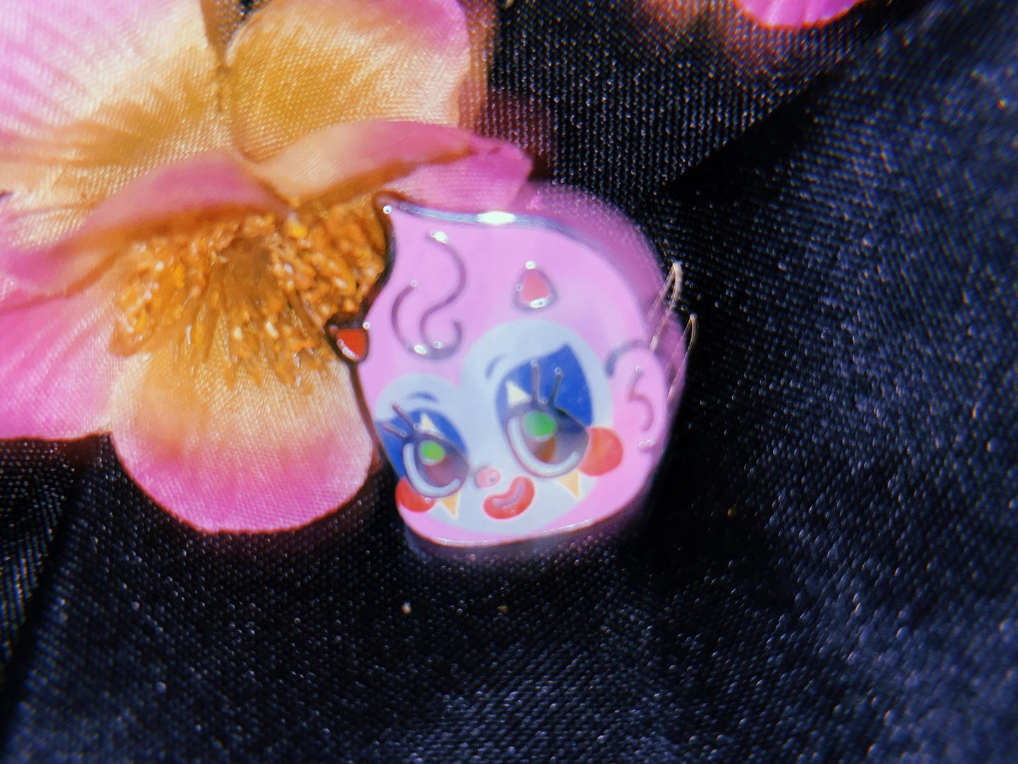 Karma Enamel Pin