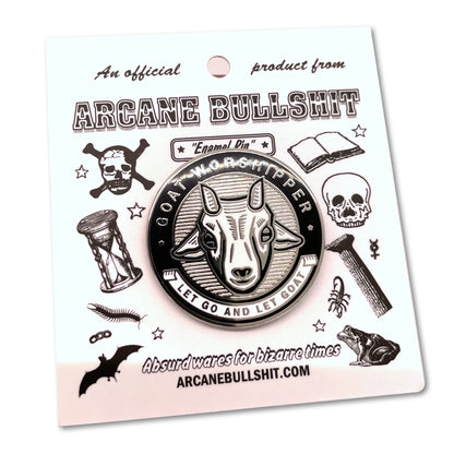 Goat Worshipper Enamel Pin