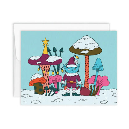 Elfe Greeting Card