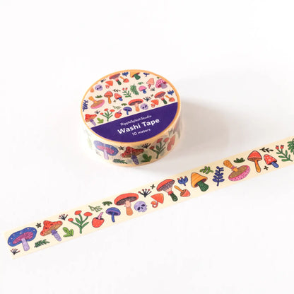 Mushroom Pattern Washi Tape