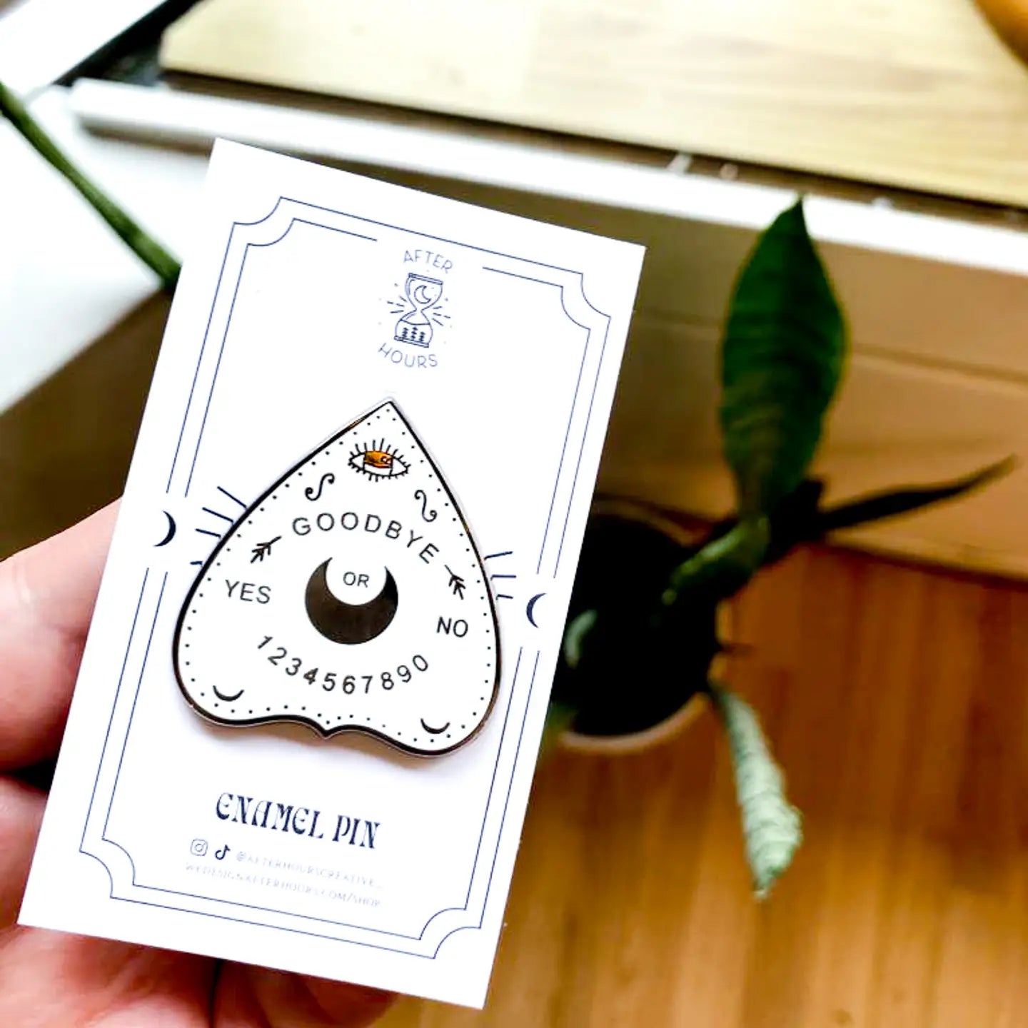 Planchette Hard Enamel Pin