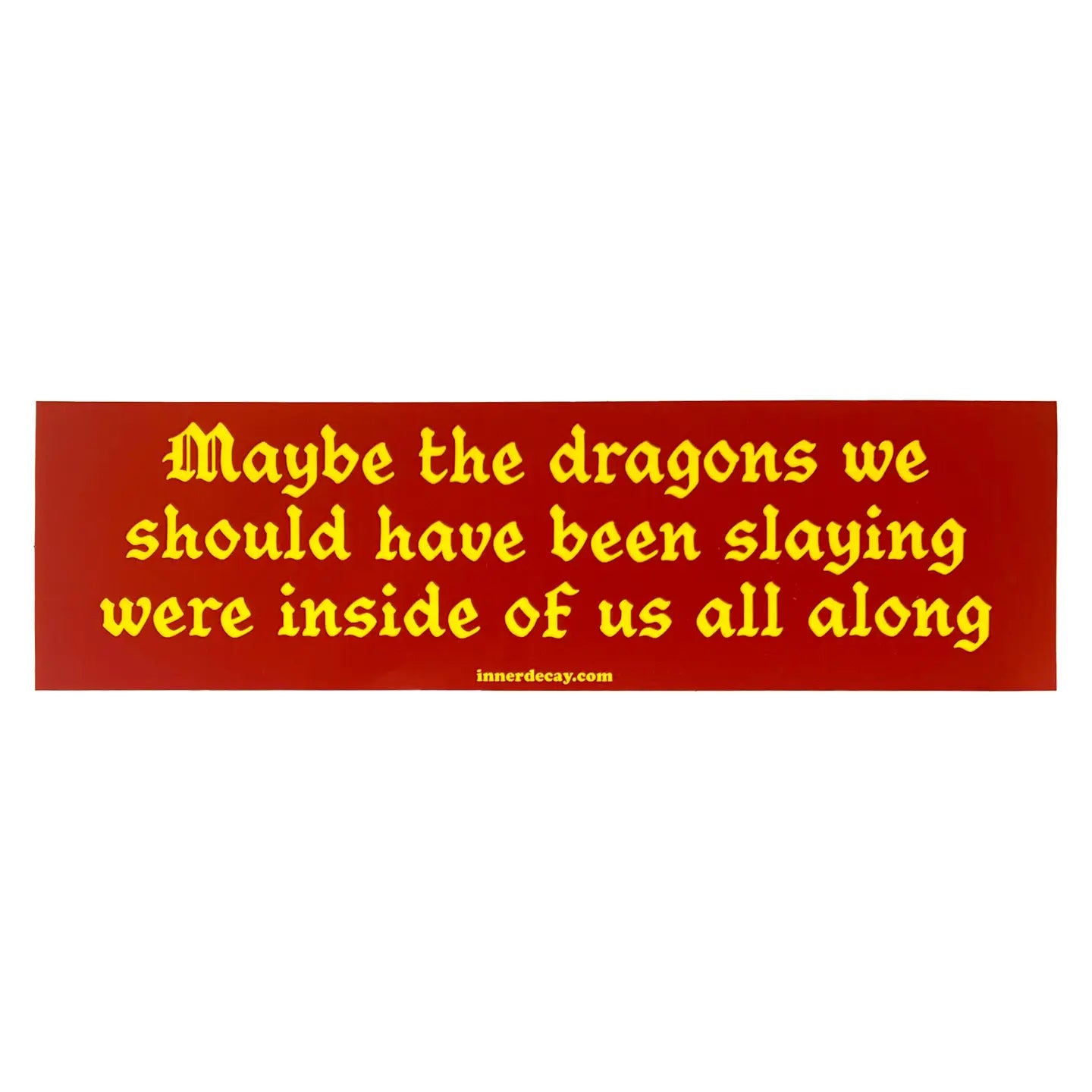 Dragons Bumper Sticker