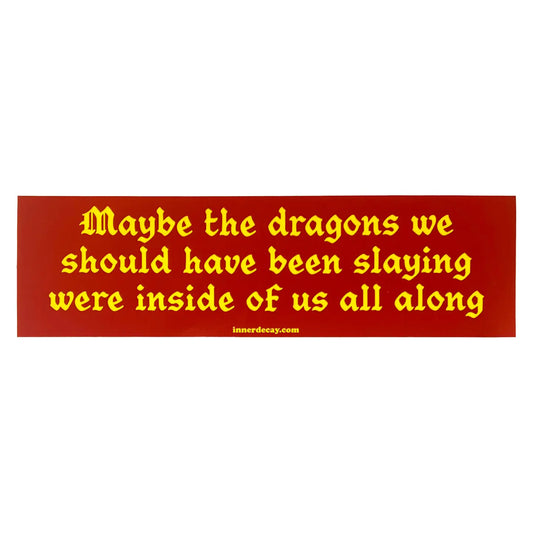 Dragons Bumper Sticker