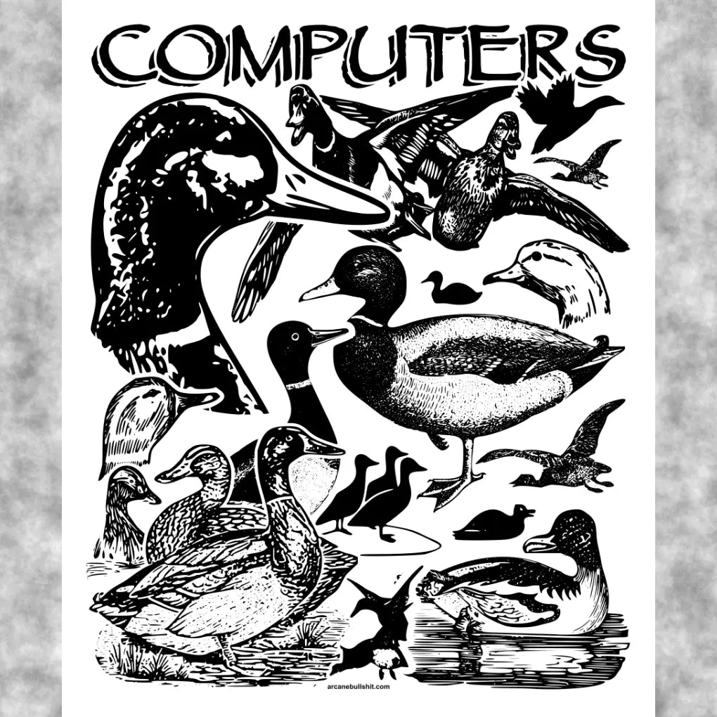 Computers Screen Print