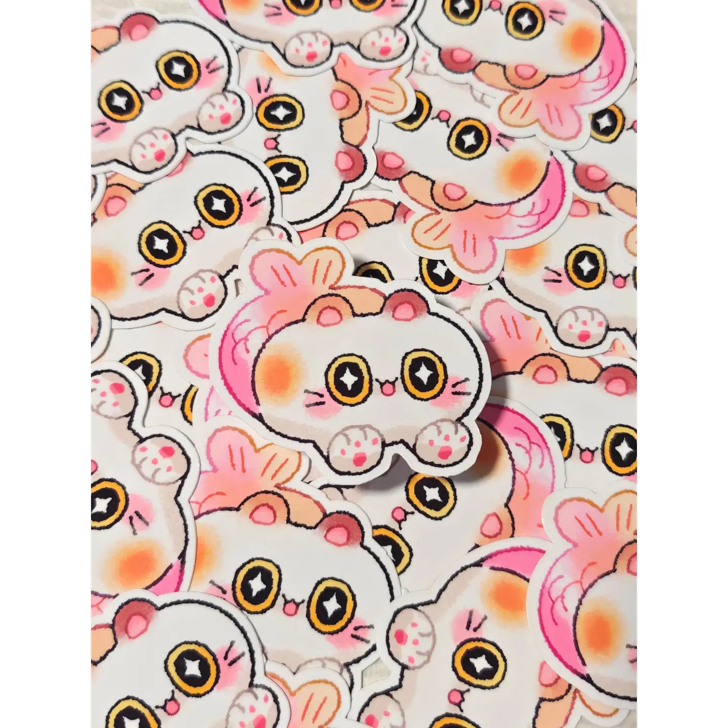 Glossy Mercat Vinyl Sticker