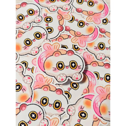 Glossy Mercat Vinyl Sticker