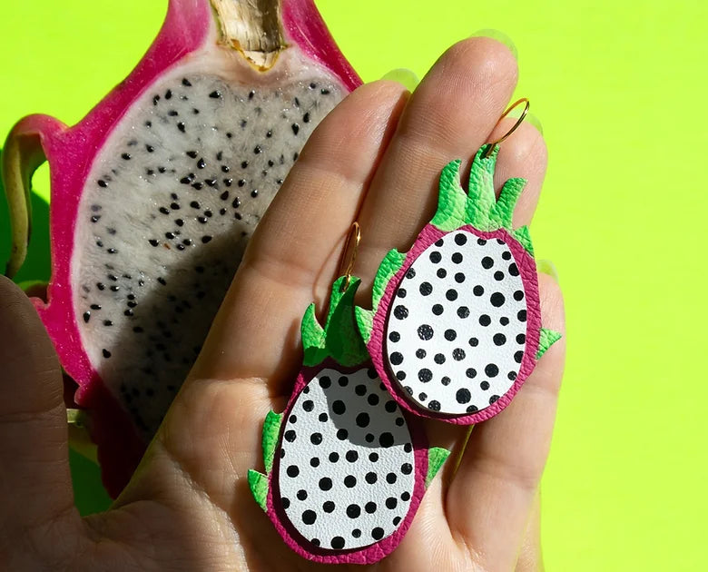 Juicy Dragonfruit Earrings