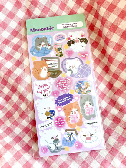Fictional Guys - Sticker Sheet