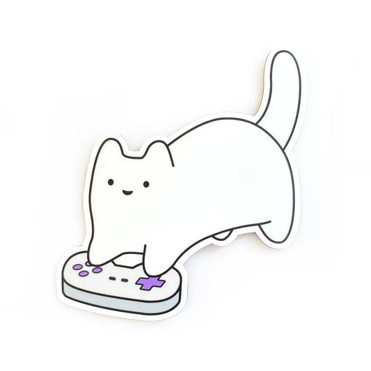 Video Game Cat Magnet