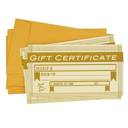 Gift Certificates