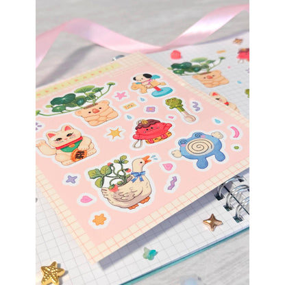 Glossy Knick Knacks Vinyl Sticker Sheet