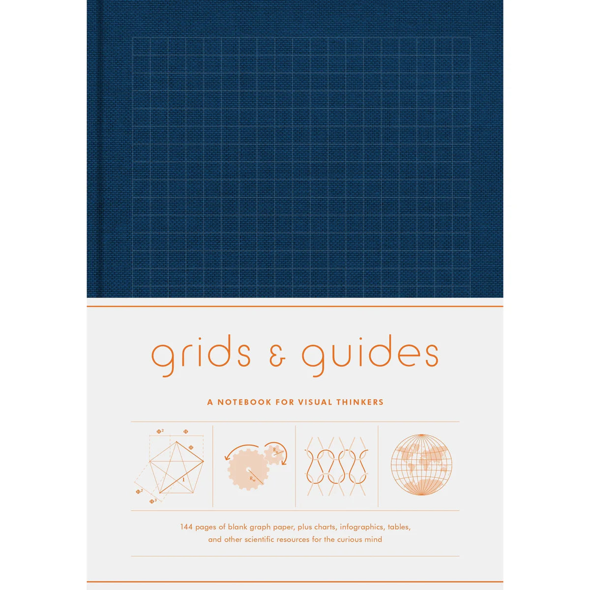 Grids & Guides Navy - A Notebook for Visual Thinkers