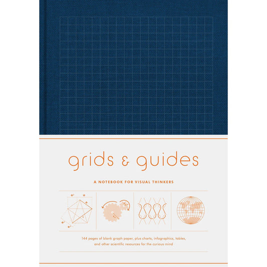 Grids & Guides Navy - A Notebook for Visual Thinkers