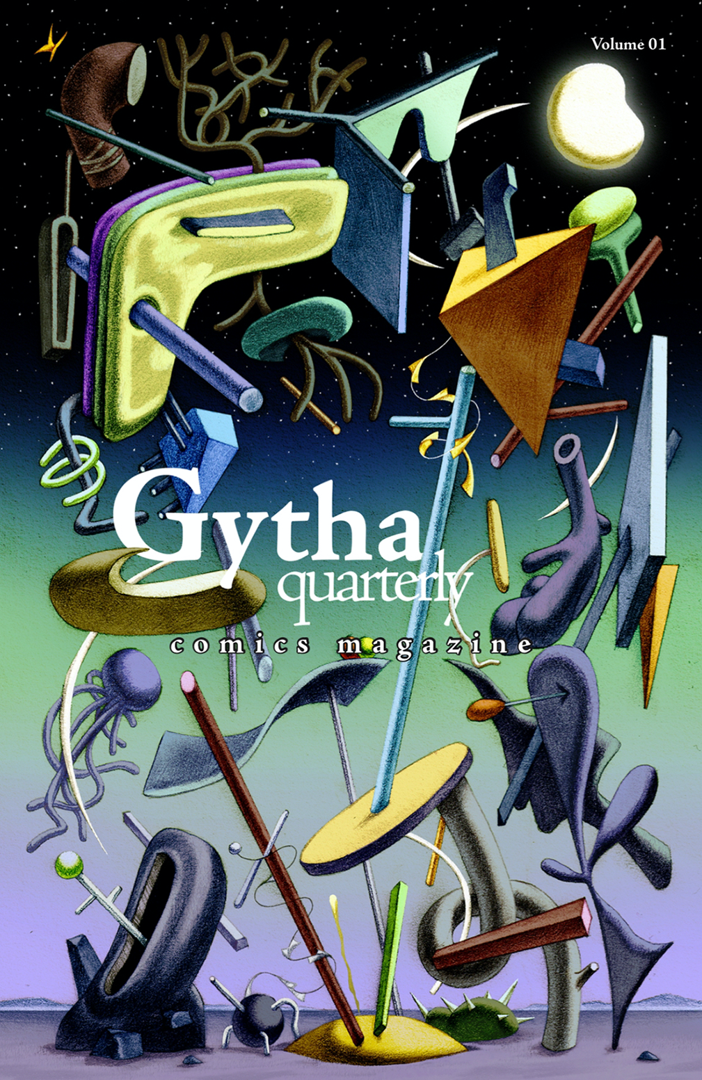 Gytha Quarterly 01 - Comics Magazine – Secret Planet