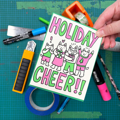 Holiday Cheer! Holiday Holiday Greeting Card