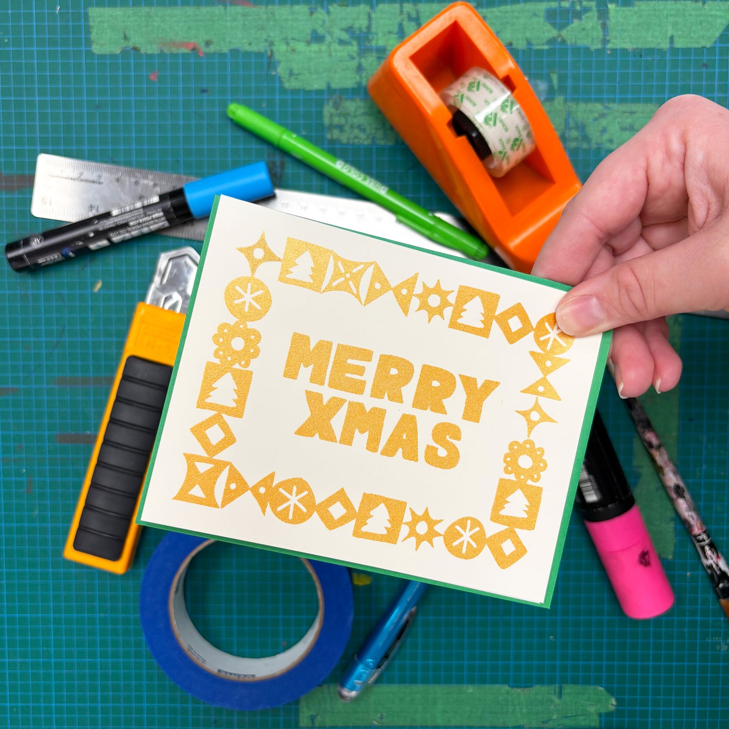 Merry Xmas Greeting Card