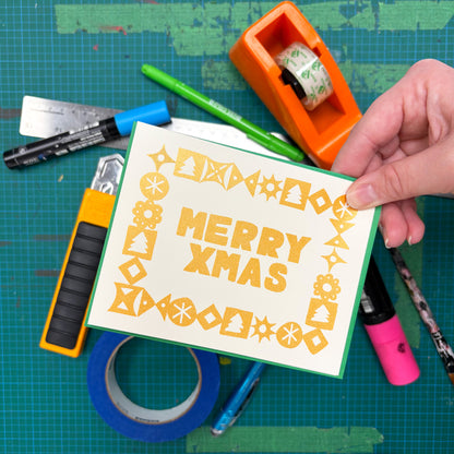 Merry Xmas Greeting Card