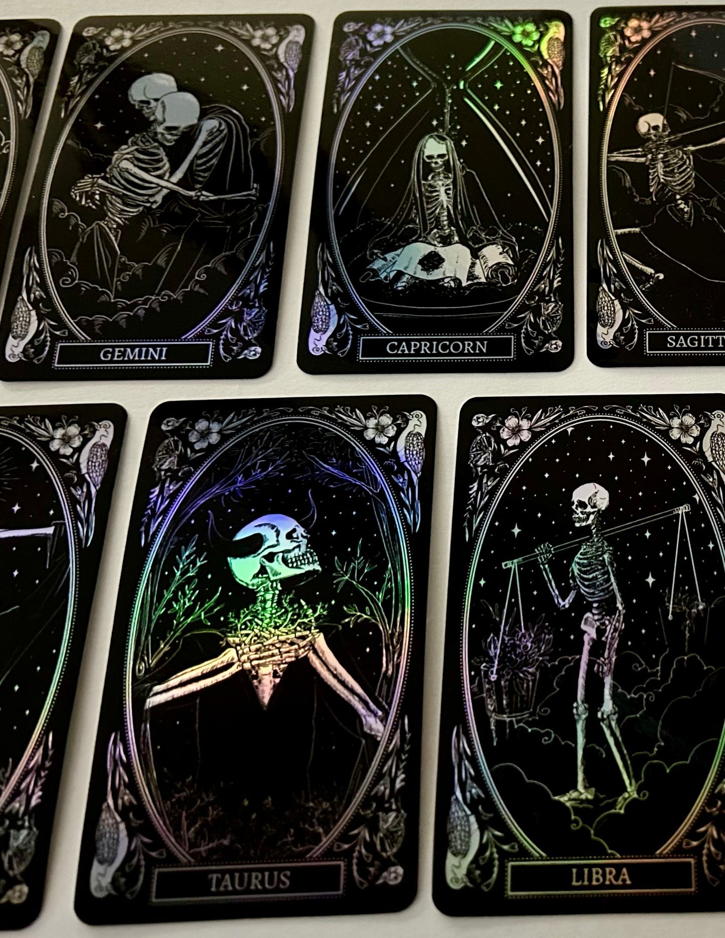 Zodiac Signs Holographic Sticker Pack