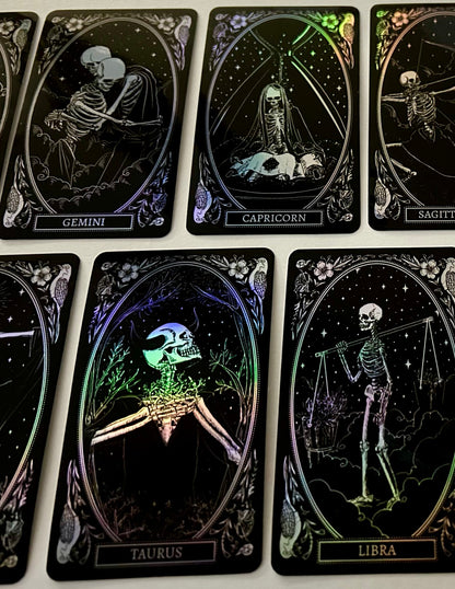 Zodiac Signs Holographic Sticker Pack