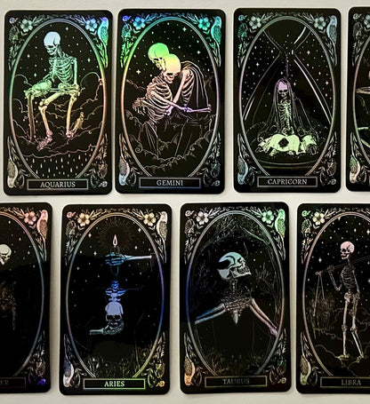 Zodiac Signs Holographic Sticker Pack