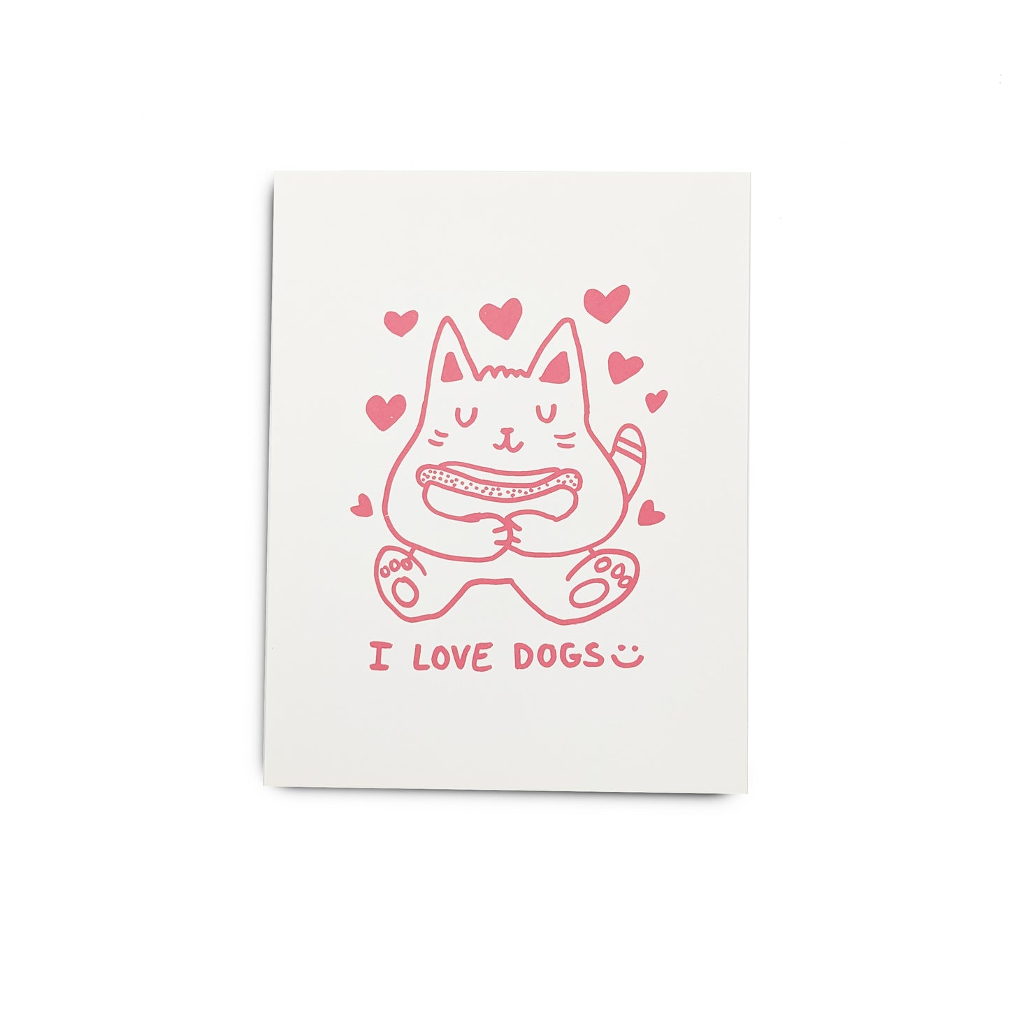 I Love Dogs Mini Print